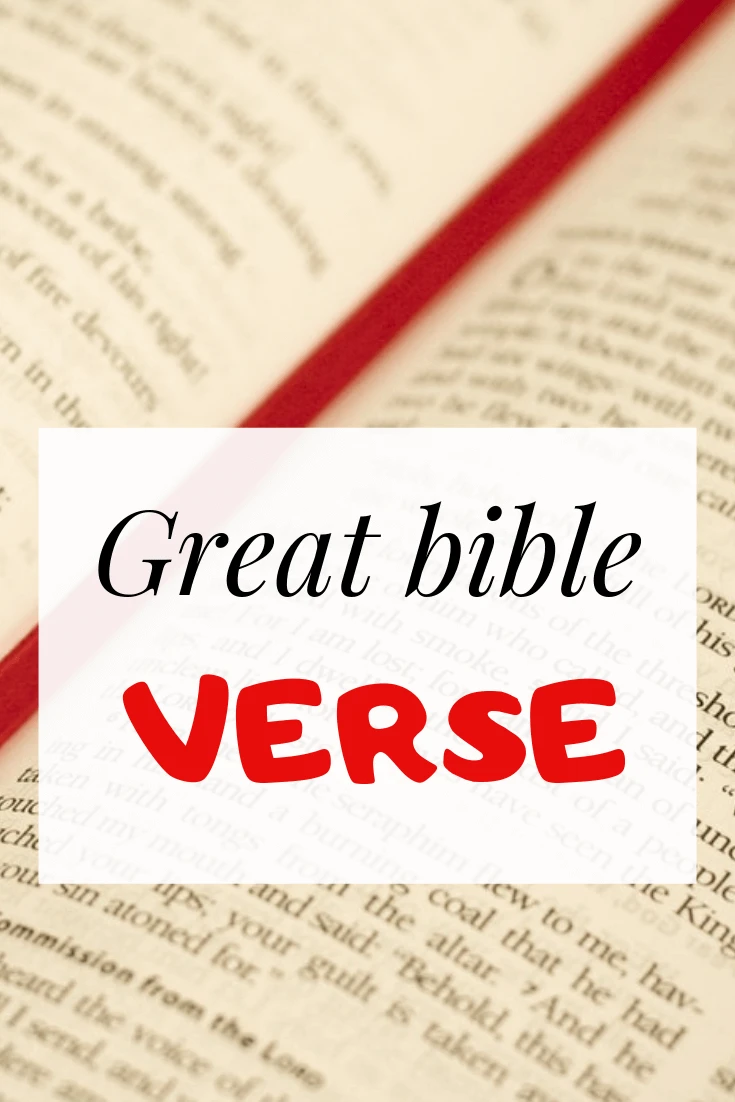 Great Bible verses