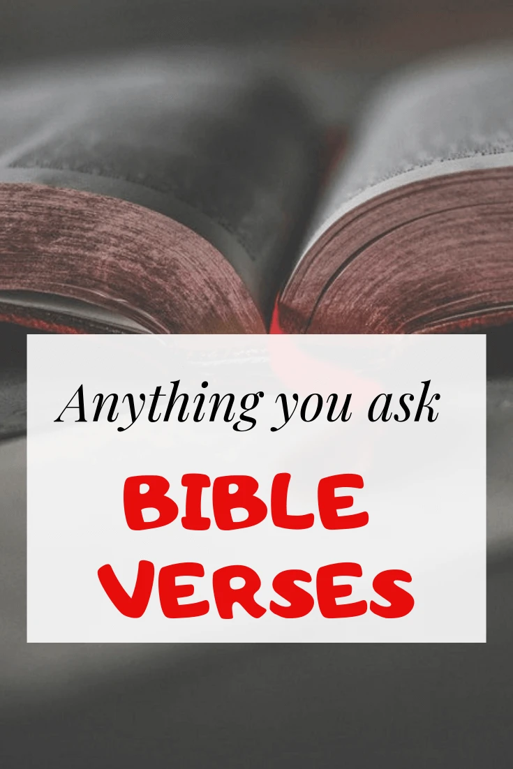 whatever you ask bible verses
