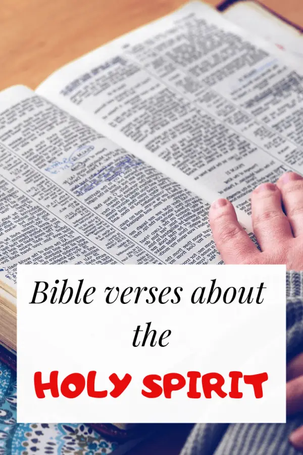 Bible Verses About The Holy Spirit