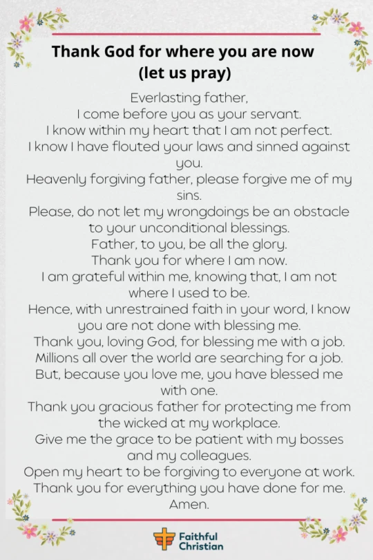 Prayer for patience at work (with Bible verses)