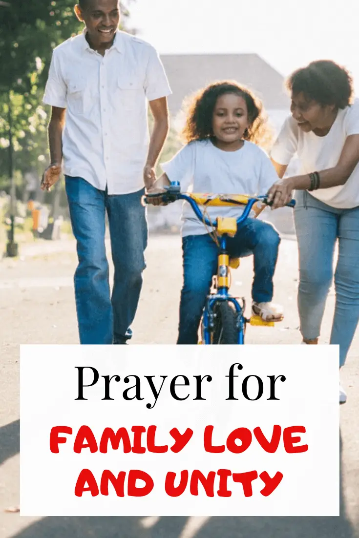 Powerful Prayer for family love and unity