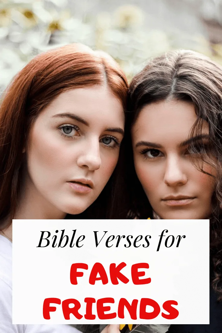 Bible Verses About Fake Friends