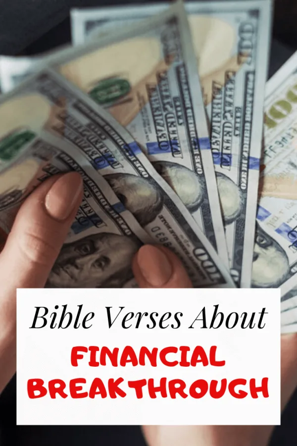 Bible Verses About Financial Breakthrough