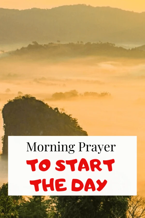 Morning prayers to Start the day