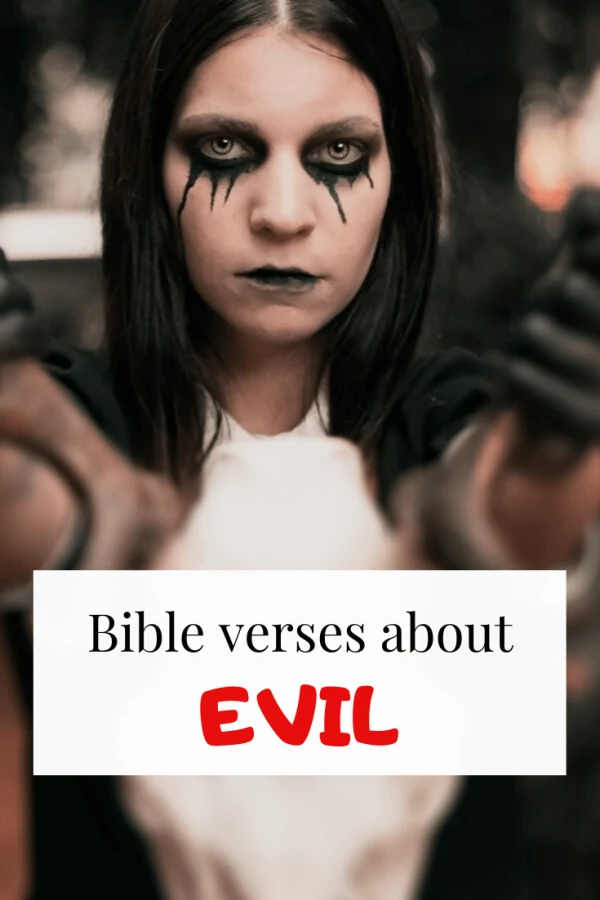 Bible verses about evil