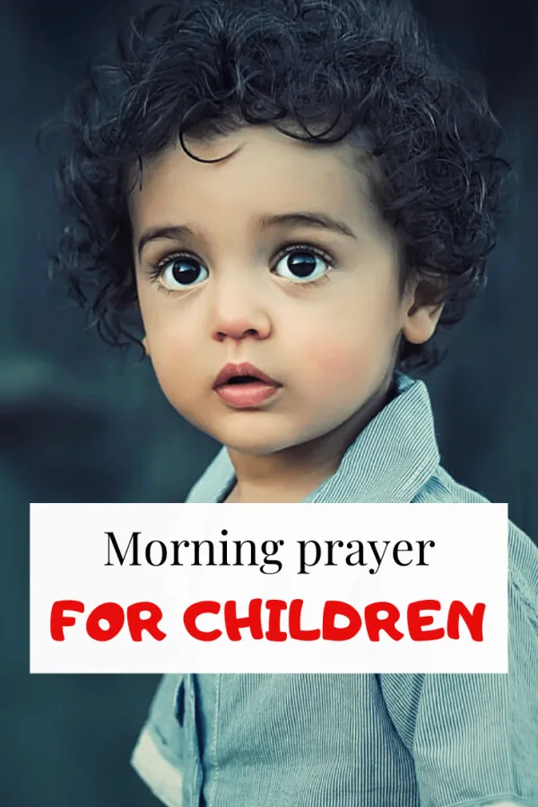 Morning prayer for your children