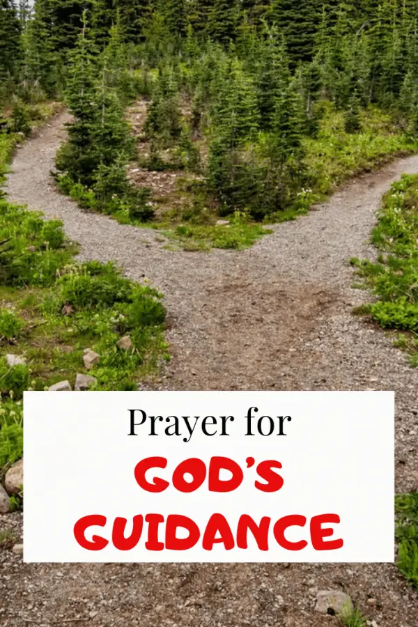 Prayer For Guidance And God’s Direction