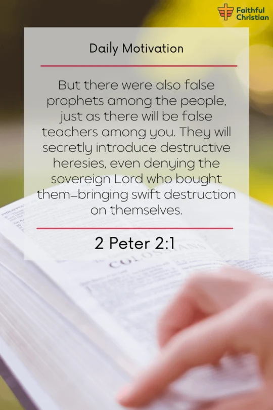 Bible Verses About False prophets and Teachers (Powerful Scriptures)