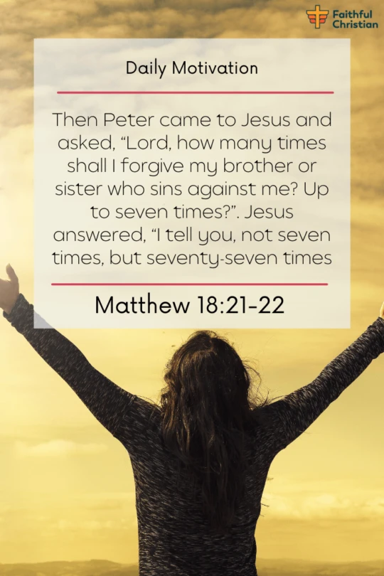 Bible Verses About Forgiveness 37 Scriptures & Quotes