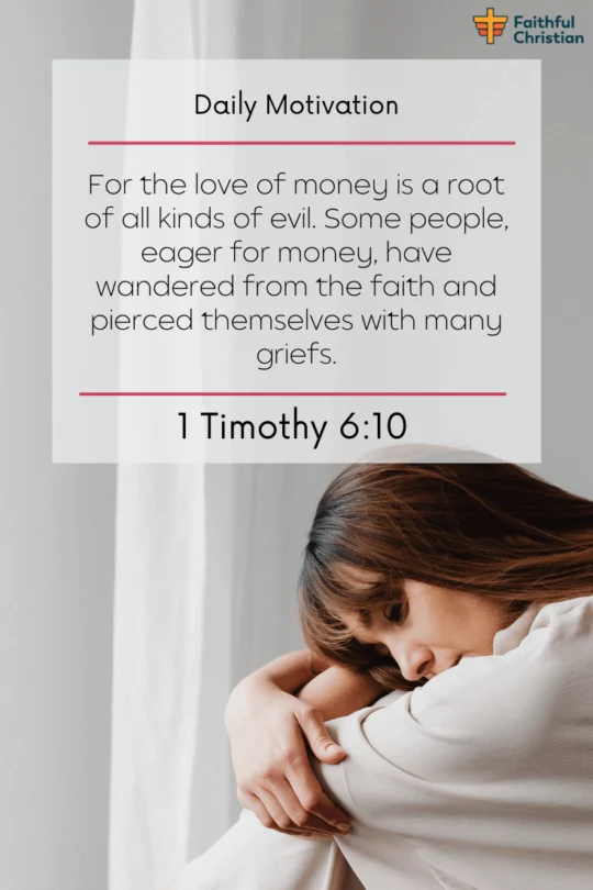 Bible verses About Greed and Materialism (Scriptures) 