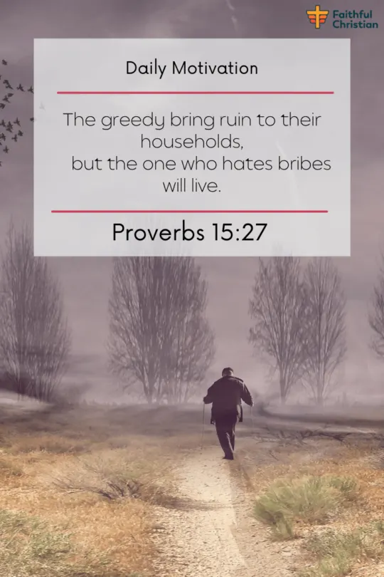 Bible verses About Greed and Materialism (Scriptures) 