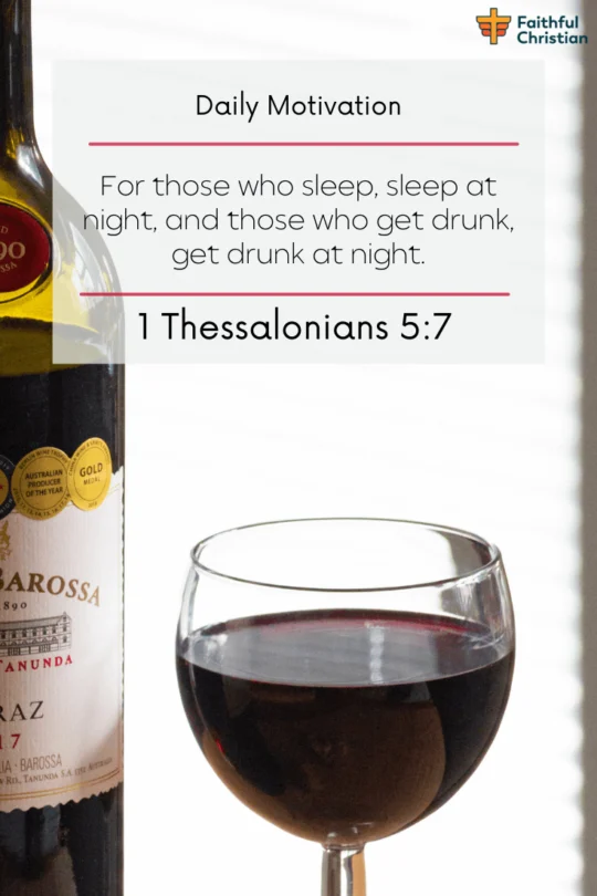 Bible verses about drinking Wine or Alcohol (Powerful Scriptures)