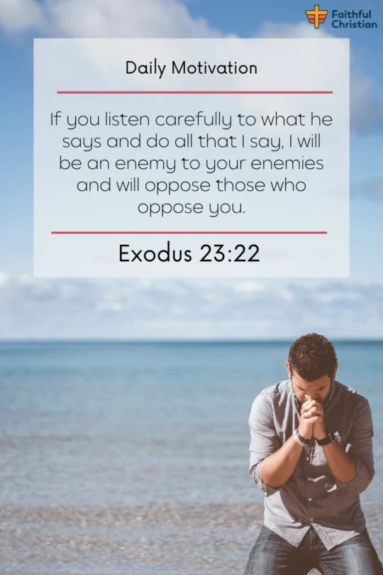 Bible verses about enemies (powerful Scriptures)