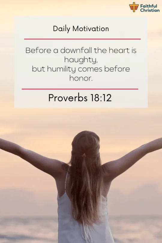 Bible verses about pride and Being Proud (scriptures)