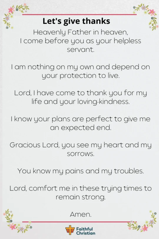 Comforting Prayer for the loss of a child (with Bible verses)