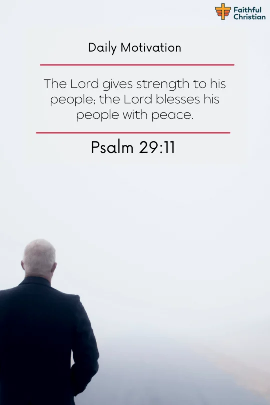 Inspiring Bible verses about Peace and Strength 