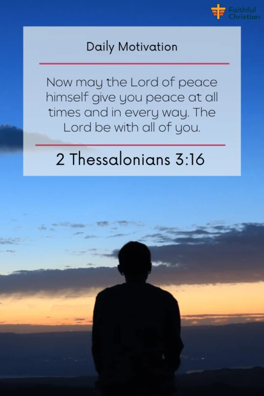 Inspiring Bible verses about Peace and Strength 