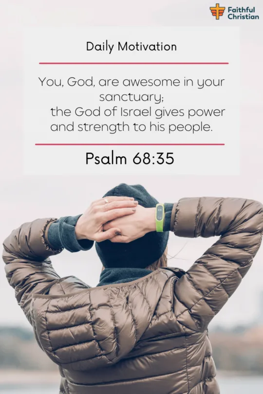 Inspiring Bible verses about Peace and Strength 