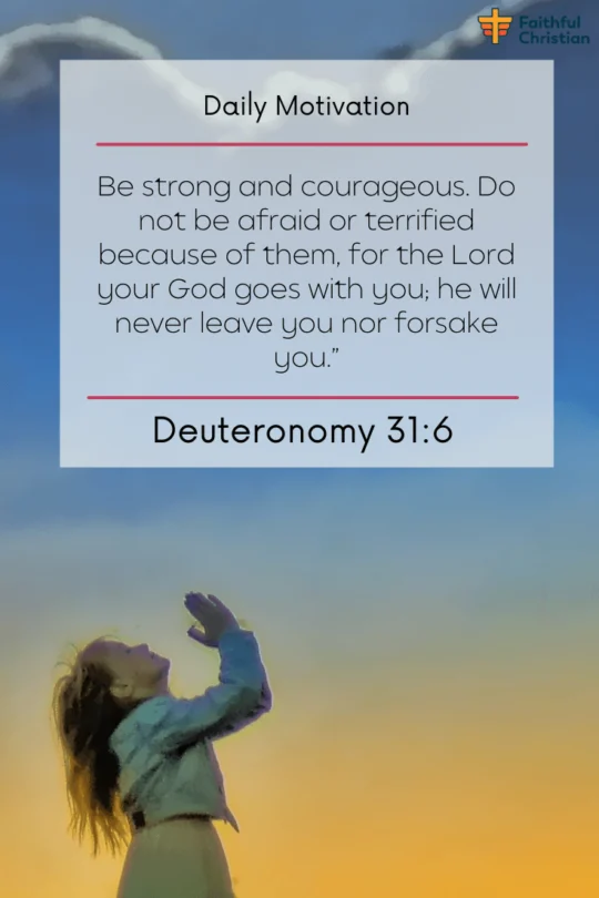 Prayer for courage, strength and Wisdom (with bible verses)