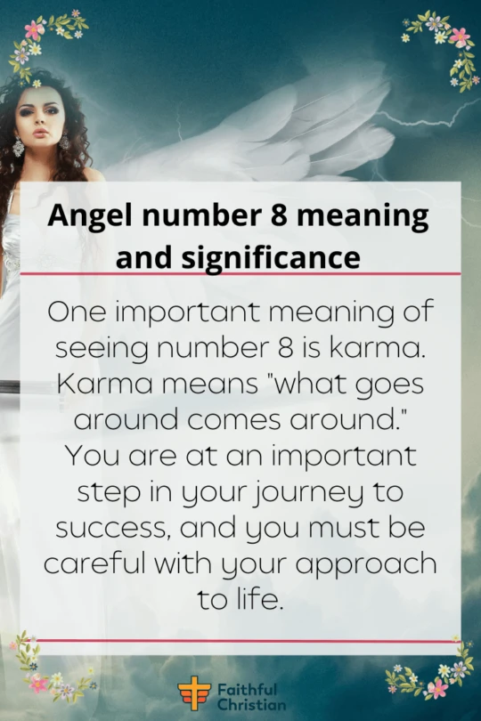 Seeing Angel Number 8 Spiritual Meaning & Symbolism