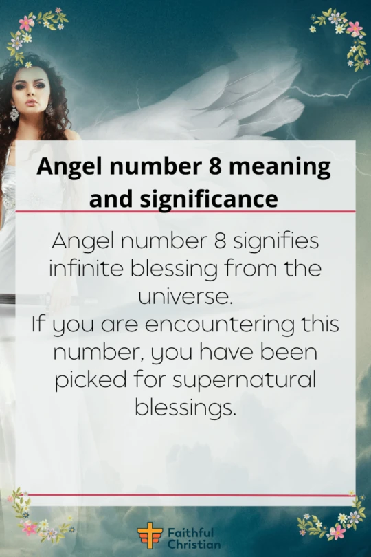 Seeing Angel Number 8 Spiritual Meaning & Symbolism