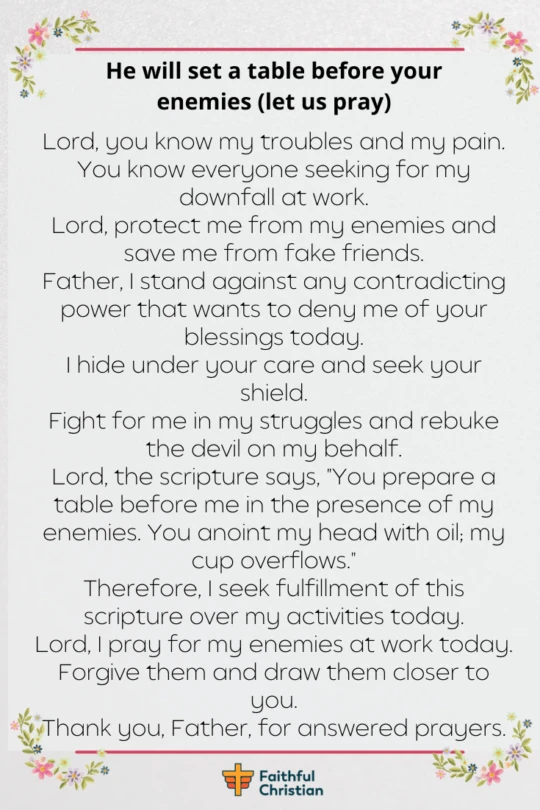 Morning Prayer Before Work 