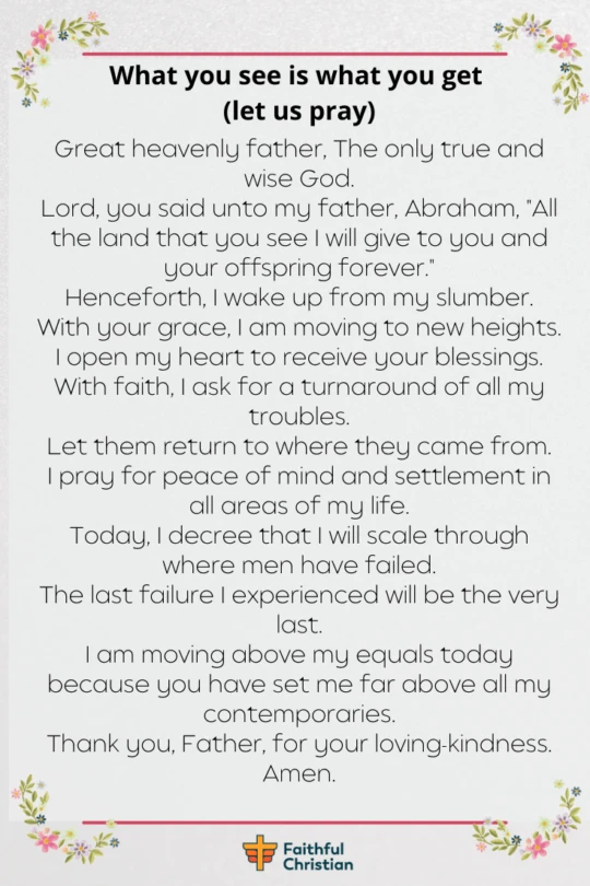 Powerful Short Afternoon Prayers with Bible verses