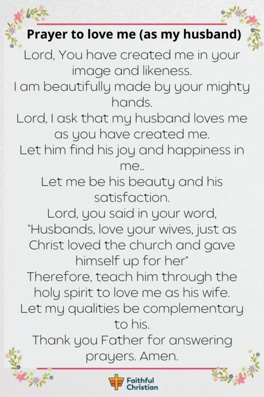 Prayer for my future husband & To get married 