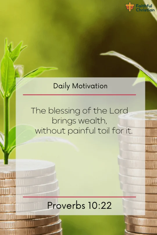 Bible Verses About Prosperity, Success & Financial Breakthrough 