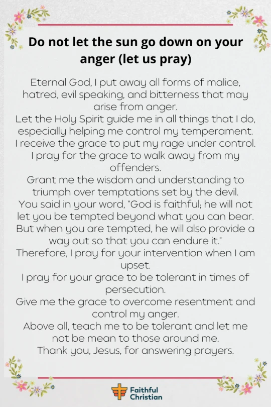 Deliverance Prayer to Control Anger, Hatred, & temper