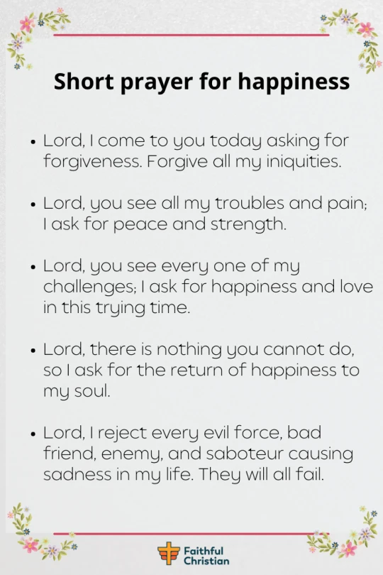 prayer for love and happiness