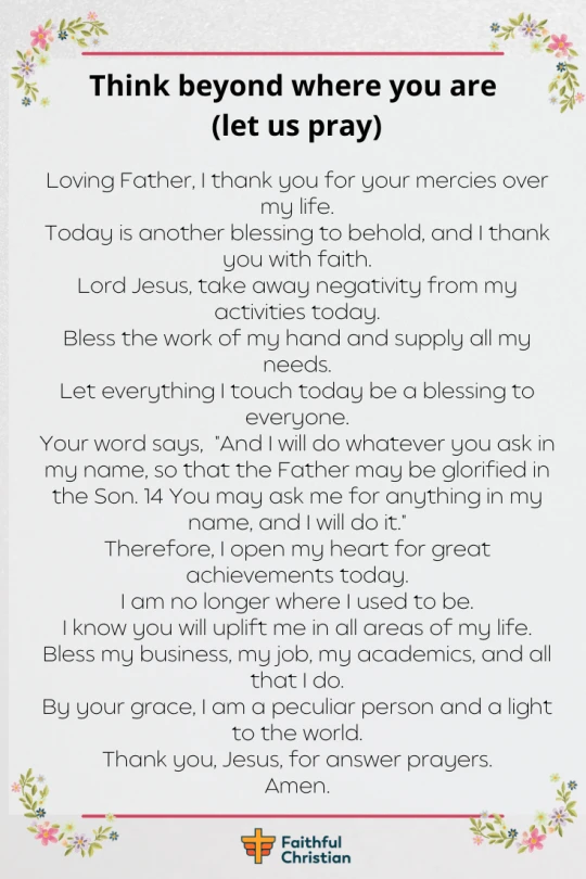 Tuesday Morning Prayer For the Day (With Bible verses)