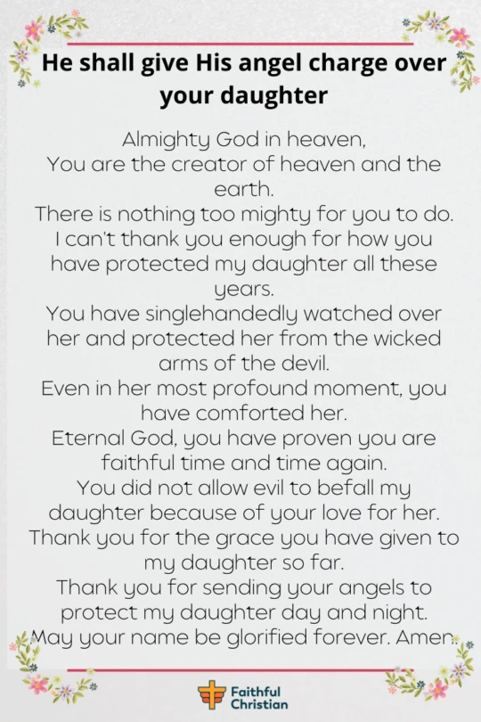 Powerful Prayer for Daughter's Birthday 