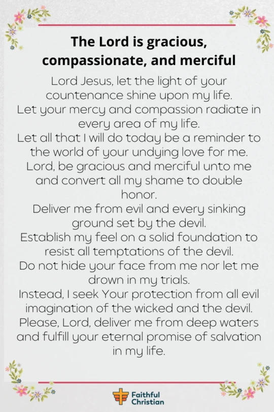 Prayer for God's Compassion (for others) + Bible verses