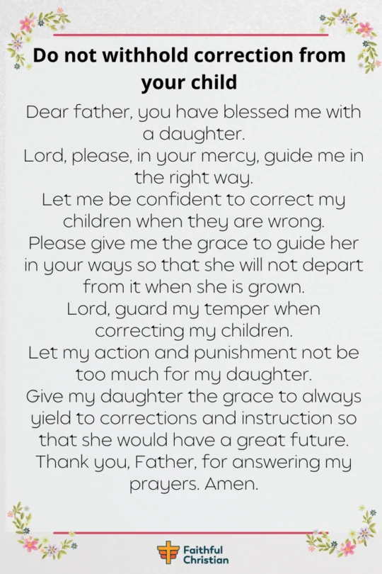 Prayer for mother and Daughters relationship