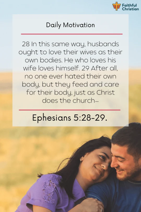 Bible Verse about not hurting your wife 