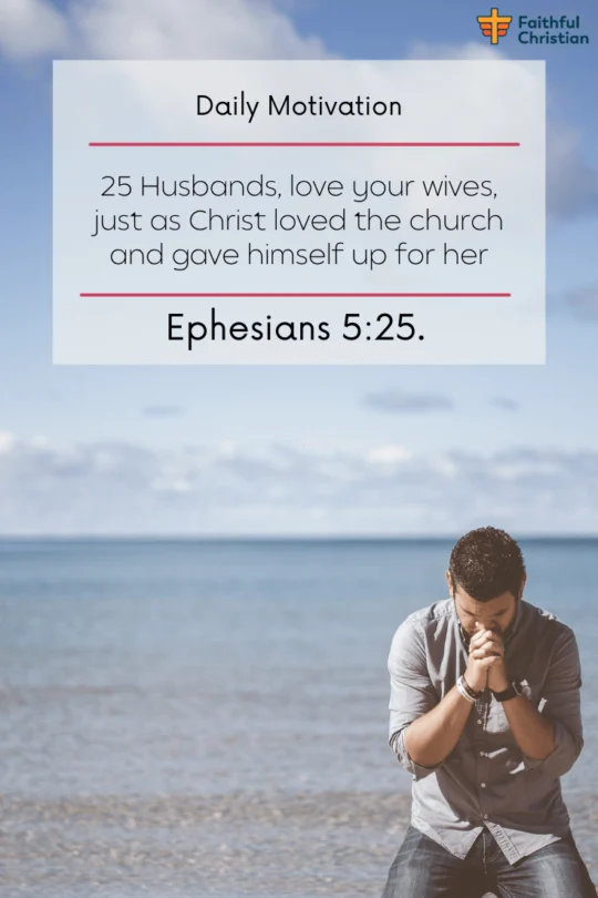 Bible verses about husbands loving their wives 