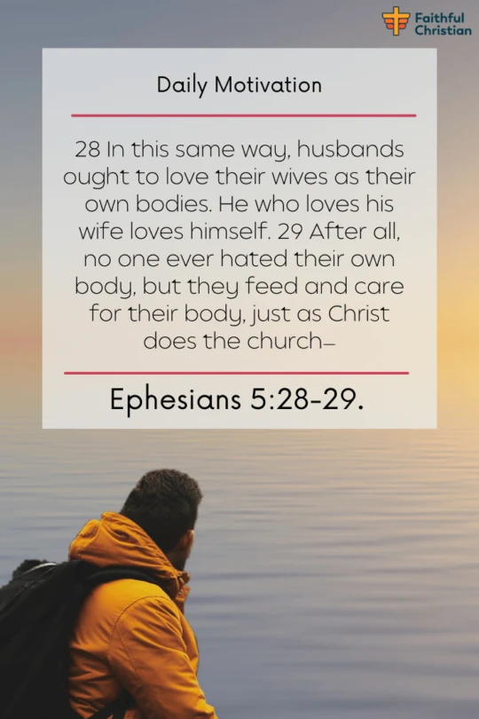 Bible verses about husbands loving their wives 