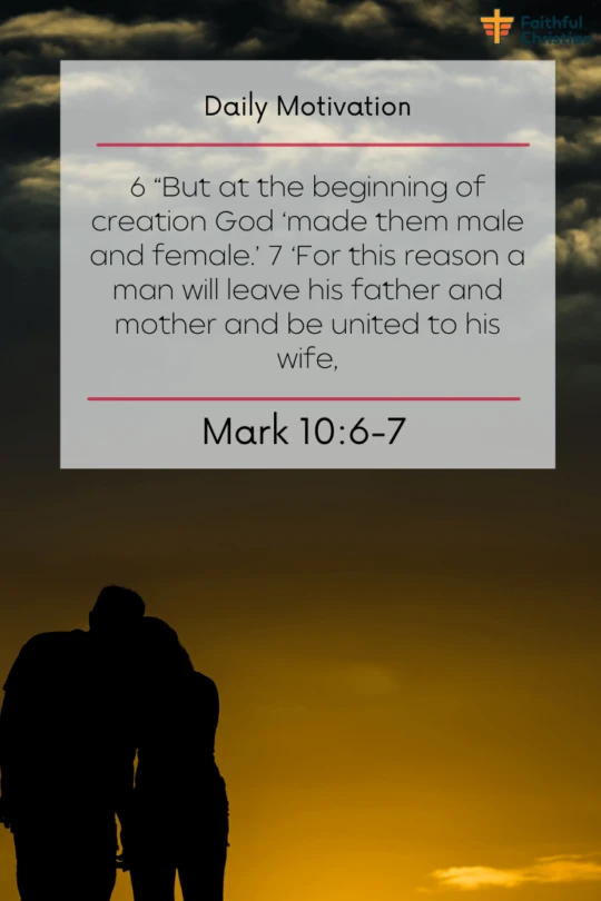 Bible Verses about Man And Wife [Male and female][NIV] (16)