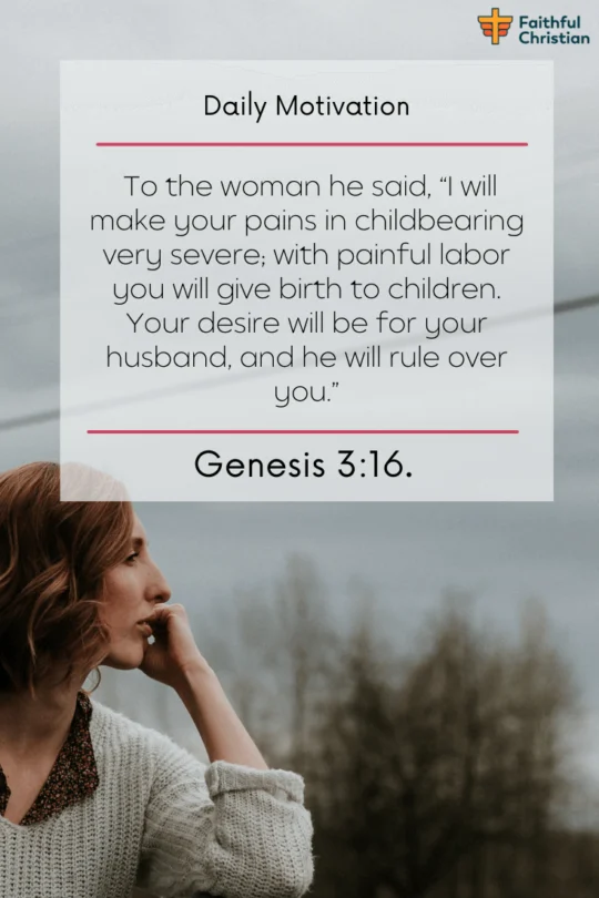 Bible Verses about Man As Head Of Family and Household [NIV] (16)