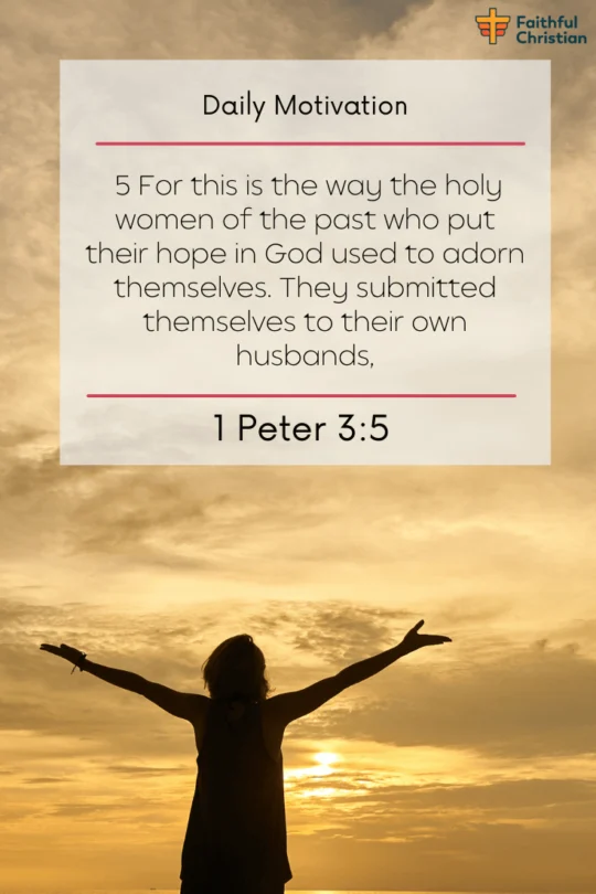 Bible Verses about Man As Head Of Family and Household [NIV] (16)