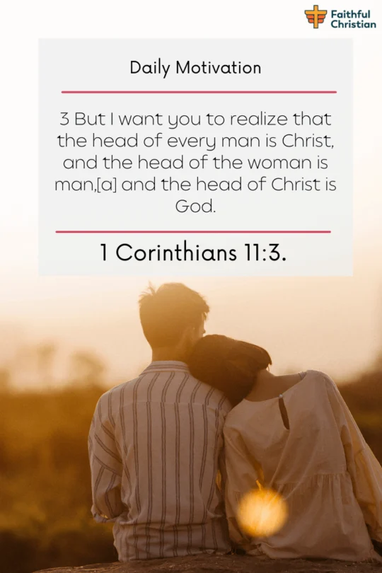 Bible Verses about Man As Leader Of Wife [NIV SCRIPTURES] (17)