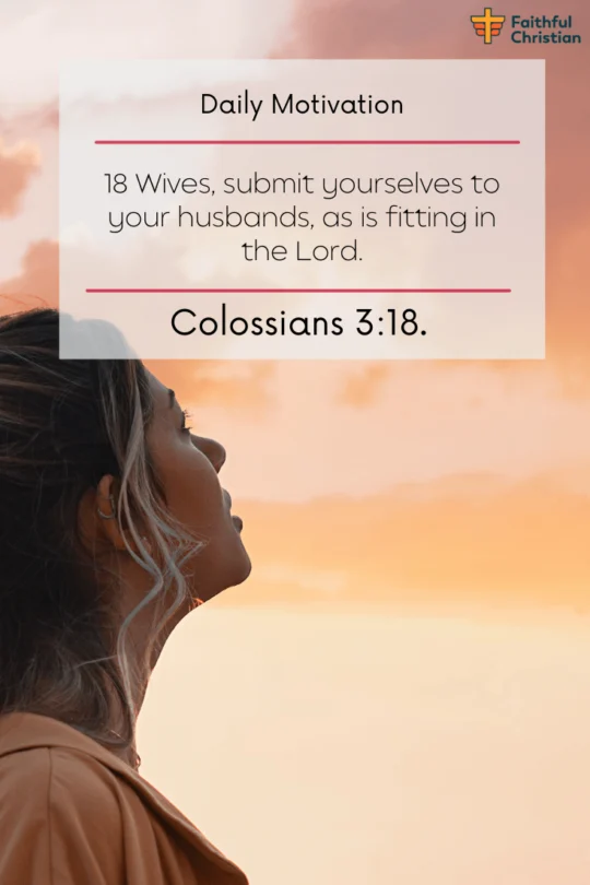 Bible Verses about Man As Leader Of Wife [NIV SCRIPTURES] (17)