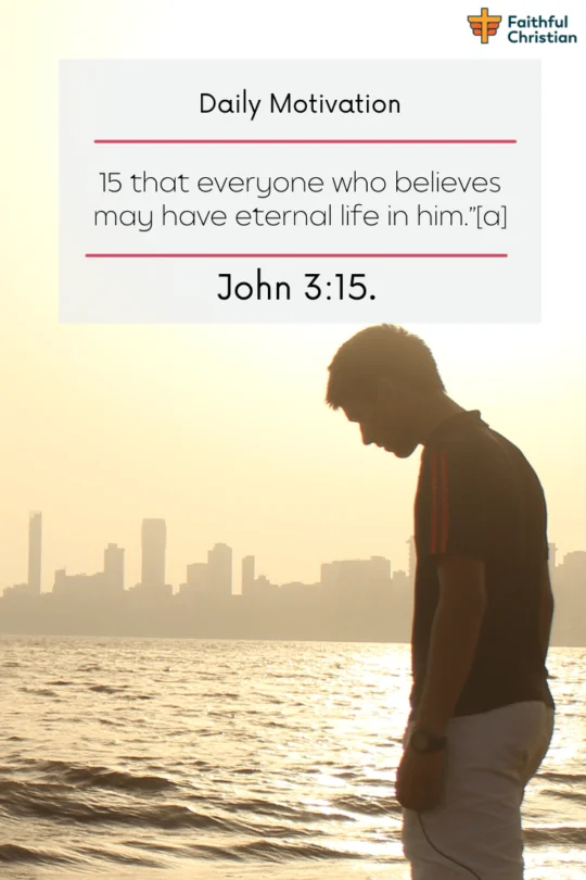 Bible verses about believing in Jesus NIV (16)