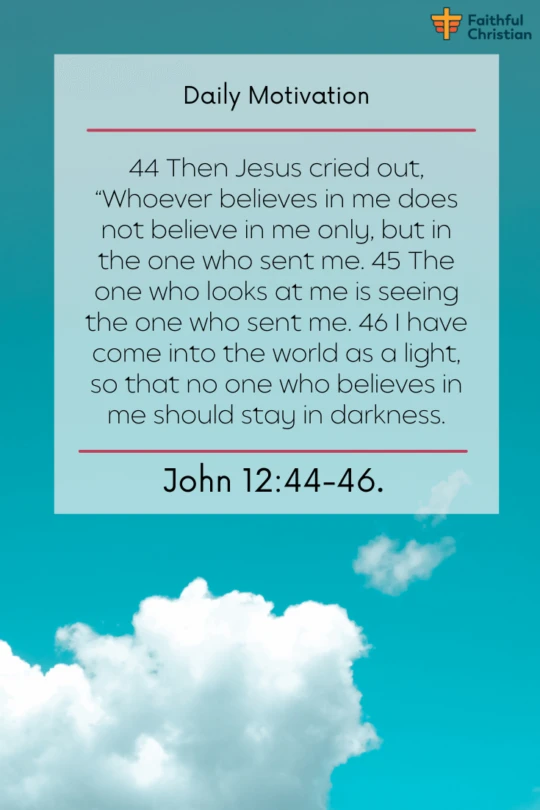 Bible verses about believing in Jesus NIV (16)