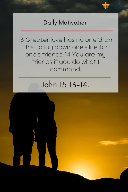 Bible verses about making new friends [NIV SCRIPTURES] (17)