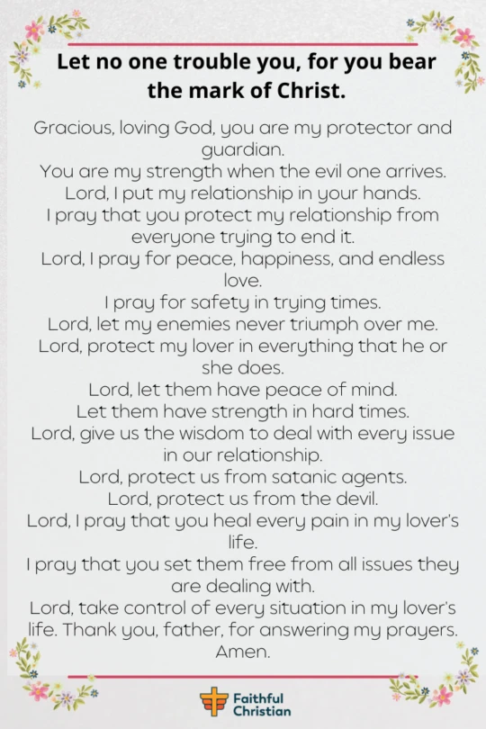 Prayer for someone you love (5)