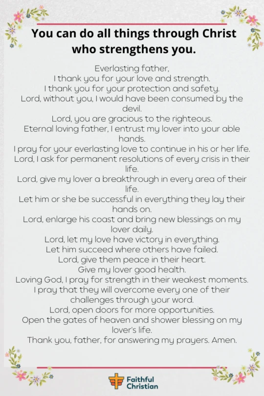 Prayer for someone you love (5)